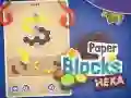 Igra Papirni Blokovi Hexa online Igra Papirni Blokovi Hexa online