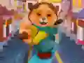 Igra Crvena Panda Surfer online Igra Crvena Panda Surfer online
