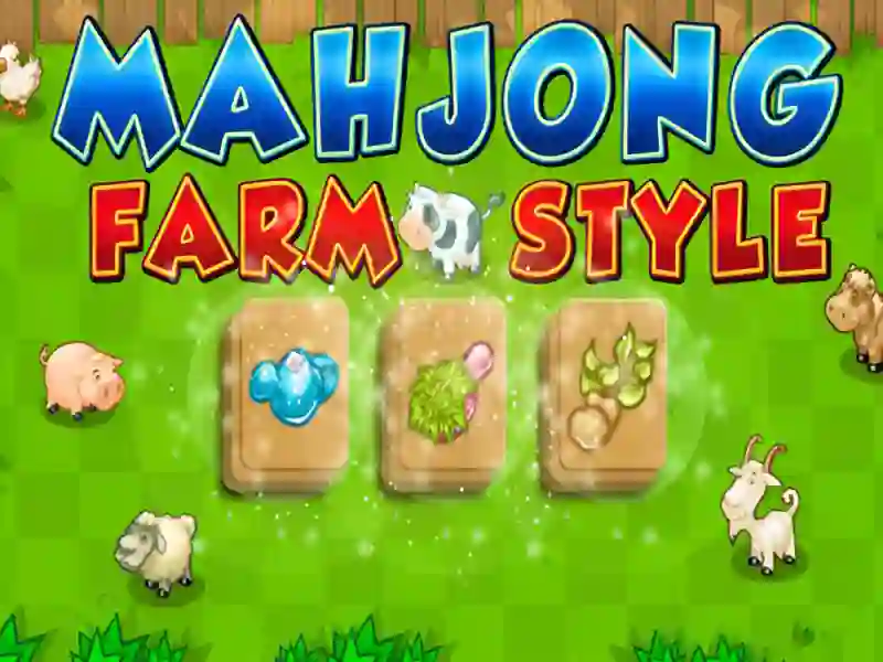 Igra Mahjong u stilu farme online