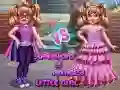Igra Mala djevojčica superjunakinja protiv princeze online
