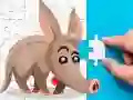 Igra Izazov Aardvark Puzzla online Igra Izazov Aardvark Puzzla online