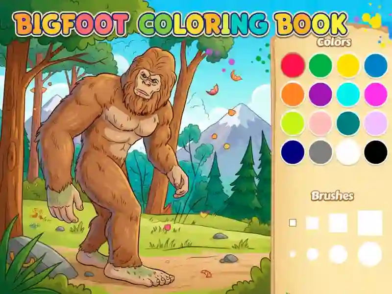 Igra Bojanka: Bigfoot online