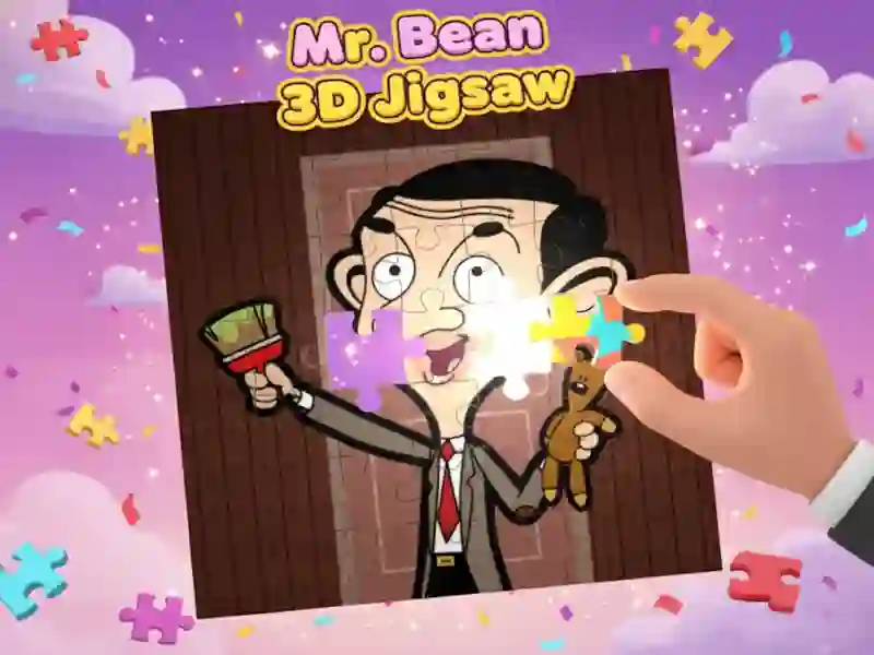 Igra Mr. Bean 3D slagalica online