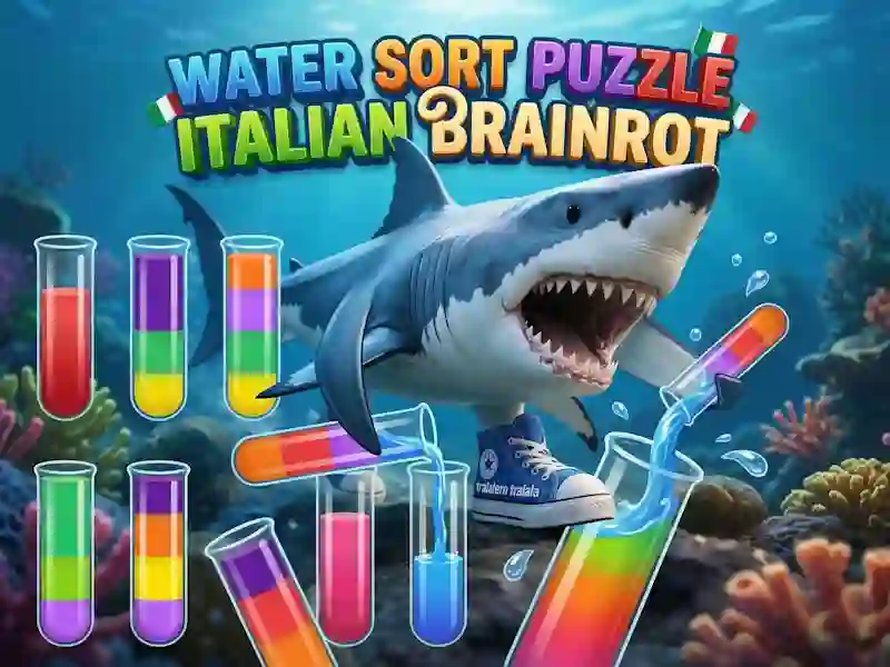 Igra Water Sort Puzzle Italian Brainrot online