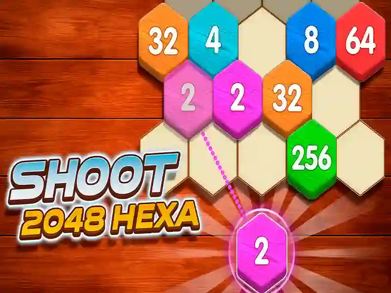 Igra Pucaj 2048 Hexa online