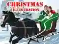 Igra Božićna ilustracija online