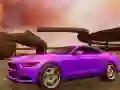 Igra Lude Akrobacije Automobila u Mjesečevoj Kozmičkoj Areni online