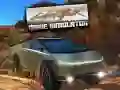 Igra Simulator vožnje cyber kamiona online Igra Simulator vožnje cyber kamiona online