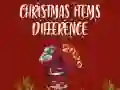 Igra Razlike božićnih predmeta online