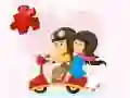 Igra Puzzle za Dan zaljubljenih online Igra Puzzle za Dan zaljubljenih online