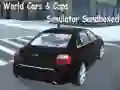 Igra Svjetski Automobili i Policajci Simulator u Sandboxu online