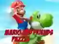 Igra Mario I Prijatelji Puzzle online Igra Mario I Prijatelji Puzzle online