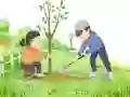 Igra Puzzle Dana Drveća online Igra Puzzle Dana Drveća online