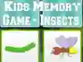 Igra Igra memorije za djecu - Insekti online