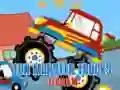 Igra Zabavni Monster Truck Puzzle online