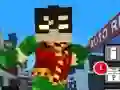 Igra Teen Titans Go: Minecraft Tinejdžerski Trkač 3D online