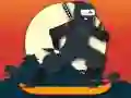 Igra Lava I Ninja Skateboard online