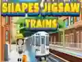 Igra Puzzle s vlakovima i oblicima online Igra Puzzle s vlakovima i oblicima online