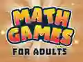 Igra Matematičke igre za odrasle online Igra Matematičke igre za odrasle online