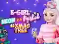 Igra Neon protiv E Djevojke #Uređenje Božićnog Drva online Igra Neon protiv E Djevojke #Uređenje Božićnog Drva online