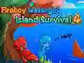 Igra Preživljavanje na otoku Fireboy Watergirl 4 online