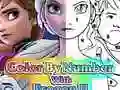 Igra Oboji po Brojevima s Frozen II online Igra Oboji po Brojevima s Frozen II online