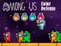 Igra Obrana boje u Among Us online
