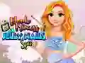 Igra Spa za Gelaste Nokte Plave Princeze online Igra Spa za Gelaste Nokte Plave Princeze online