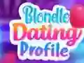 Igra Profil Za Upoznavanje Plavuše online Igra Profil Za Upoznavanje Plavuše online