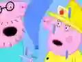 Igra Peppa Pig Puzzle Planet online