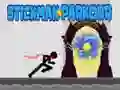 Igra Stickman Parkour online Igra Stickman Parkour online