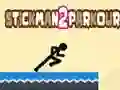 Igra StickMan Parkour 2 online Igra StickMan Parkour 2 online