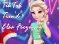 Igra TikTok Trend: Elsa Zaleđena online Igra TikTok Trend: Elsa Zaleđena online