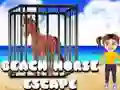 Igra Bijeg s plaže s konjem online Igra Bijeg s plaže s konjem online