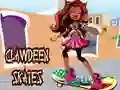 Igra Clawdeen na klizaljkama online
