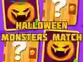 Igra Halloween Monsters Match online