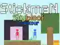 Igra Stickman Skyblock Parkour online Igra Stickman Skyblock Parkour online