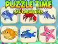 Igra Puzzle Vrijeme Morske Kreature online