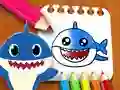 Igra Bojačka knjiga Baby Shark online Igra Bojačka knjiga Baby Shark online