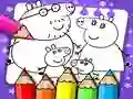 Igra Slikovnica za bojanje Peppa Pig online Igra Slikovnica za bojanje Peppa Pig online