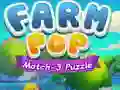 Igra Farma Pop Match-3 Zagonetka online Igra Farma Pop Match-3 Zagonetka online