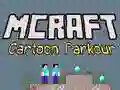 Igra Mcraft Parkour Crtića online Igra Mcraft Parkour Crtića online