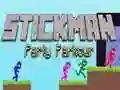 Igra Stickman Party Parkour online Igra Stickman Party Parkour online