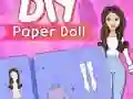 Igra DIY papirnuta lutka online Igra DIY papirnuta lutka online