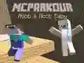 Igra MCParkour Noob i Noob Baby online