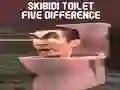 Igra Skibidi WC Pet Razlika online Igra Skibidi WC Pet Razlika online