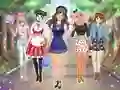 Igra Oblačenje Anime u Srednjoj Školi online