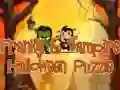 Igra Franky i Vampirska Halloween Puzzle online