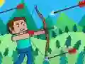 Igra Napad na čudovišta noob strijelca online
