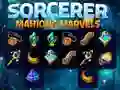 Igra Čarobnjak Mahjong Čuda online Igra Čarobnjak Mahjong Čuda online